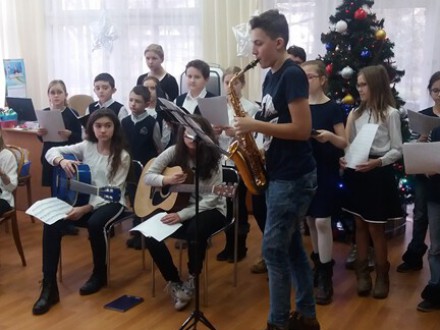 Szkolny Klub Wolontariusza w Domu Dziennego Pobytu