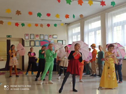 Jesienny apel  Małego Samorządu Uczniowskiego