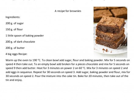 Jak pokonać nudę? – przepis kl.6a