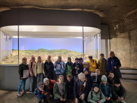 Klasy 2a i 2b w Kopalni Soli w Wieliczce