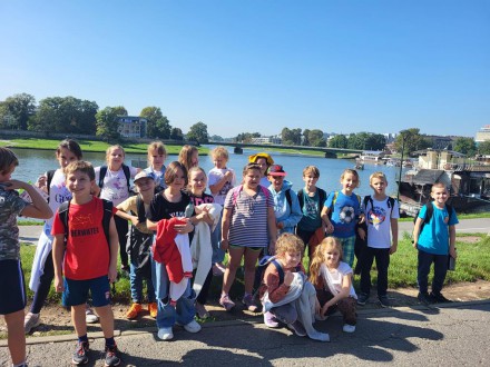 Wycieczka kl. 3b Drogą Królewską