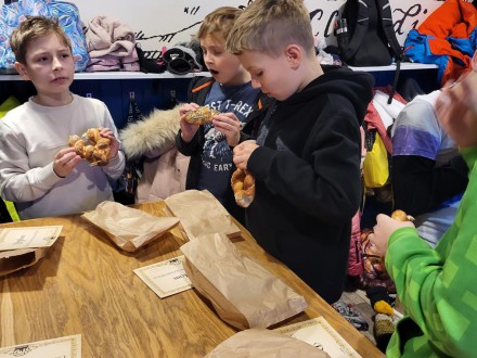 Klasa 3b w Muzeum Żywego Obwarzanka