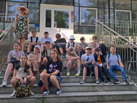 Klasa 5b na Międzynarodowym Festiwalu Filmów dla Dzieci i Młodzieży