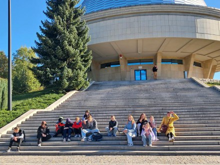 Wycieczka klasy 6b do Planetarium w Chorzowie