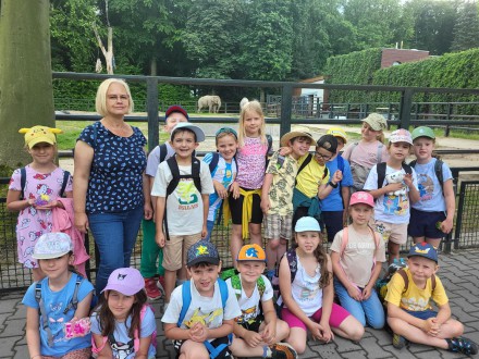 Klasa 1b w Ogrodzie Zoologicznym