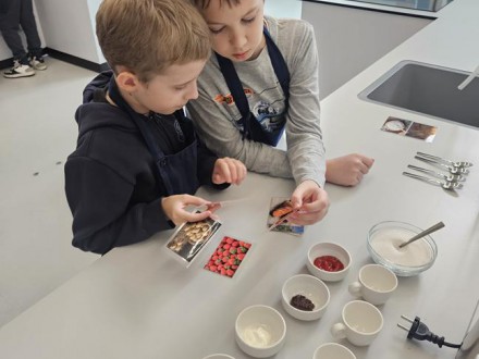 Klasa 4c na warsztatach w Małopolskim Centrum Nauki Cogiteon