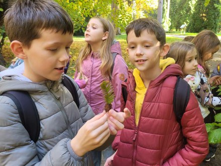 Wycieczki klasy 2a i 2b  do Ogrodu Botanicznego