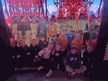 Wycieczka czwartoklasistów do Muzeum Pana Kleksa