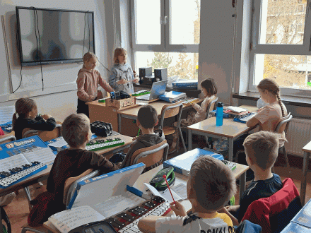 Odwrócona lekcja w klasie 3c