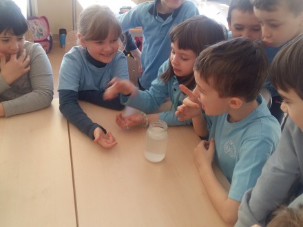 Dzień eksperymentów w klasie 2 c