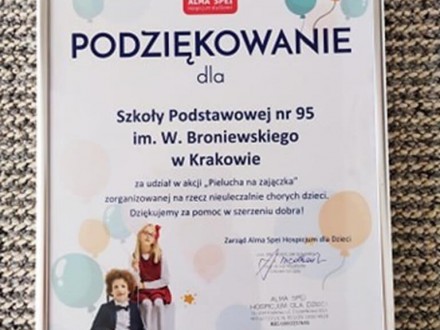 Szkoła z Pasją Pomagania – razem na Święta, czyli pomagamy podopiecznym Alma Spei