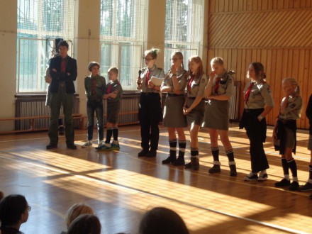 SPOTKANIE Z HARCERZAMI 