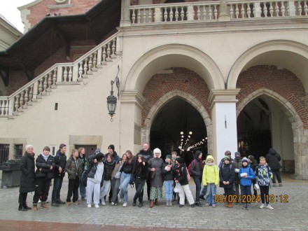 Wycieczka kl.5b do Krakowskiej Manufaktury Czekolady