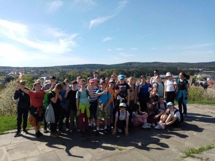 Wycieczka klasy 5a i 5d do Centrum Geoedukacji w Kielcach