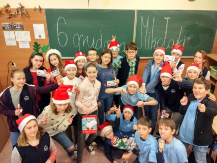 Święty Mikołaj w naszej szkole