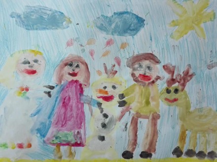 Klasy 3b i 3c w „Krainie Lodu”