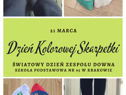 Światowy Dzień Zespołu Downa – Dzień Kolorowych Skarpetek