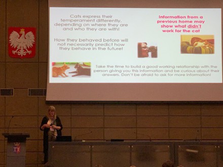 Wolontariusze podczas I Europejskiej Konferencji Behawioryzmu