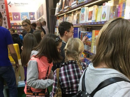 Kółko dziennikarskie na Targach Książki w Krakowie