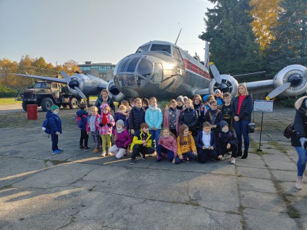 Klasy 1c i 3c w Muzeum Lotnictwa