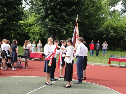 Pożegnanie ósmoklasistów