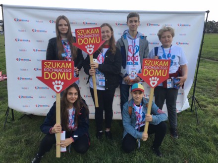 Wolontariusze na rzecz Dog Rescue