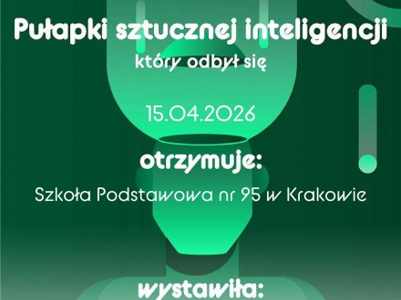 . „Pułapki Sztucznej Inteligencji”- webinar w klasie 7b
