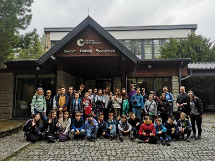 Zielona szkoła klasy 5b i 6b