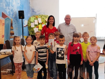 Klasa 1op w Bibliotece Wojewódzkiej