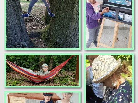 Wycieczka klasy 1 c do Lasku Wolskiego