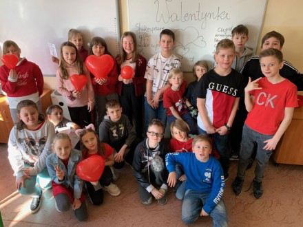 Walentynki w naszej szkole