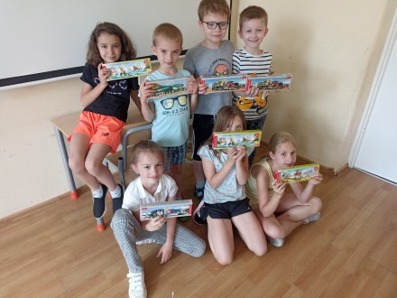 TURNIEJ UKŁADANIA PUZZLI KLAS 1-3