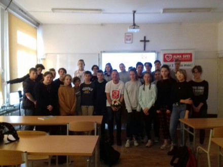 „Szkoła z pasją pomagania” – spotkania z Alma Spei
