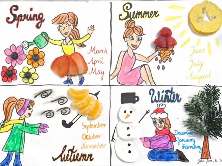  „SEASONS OF THE YEAR” KONKURS JĘZYKOWY DLA KLA TRZECICH