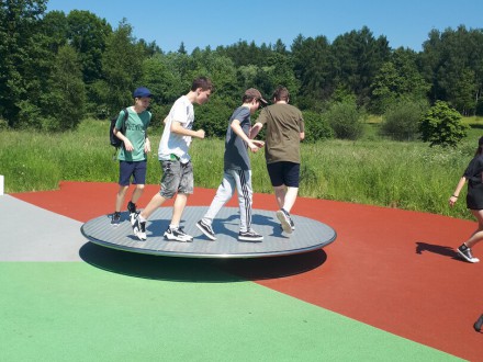 Klasy 7b i 7e w Ogrodzie Doświadczeń