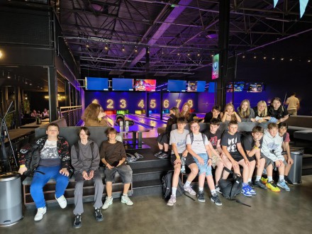 Wyjście klasy 7f z okazji Dnia Dziecka