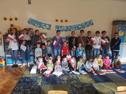 Biało-czerwona dla przedszkolaka