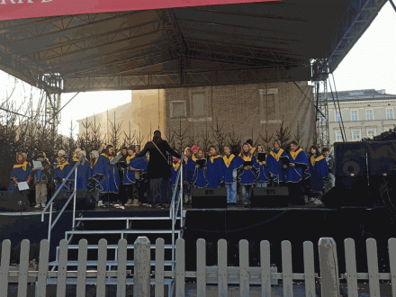 Występy podczas Świątecznego Jarmarku Bożonarodzeniowego