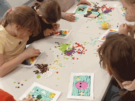 Klasa 3a na warsztatach w pracowni Fablab