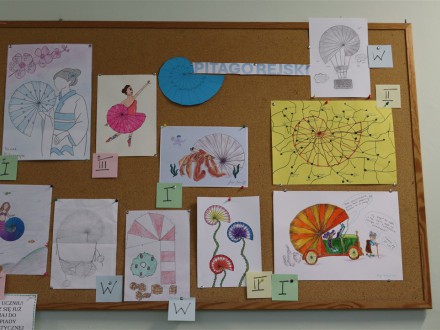 Szkolny konkurs plastyczno - matematyczny