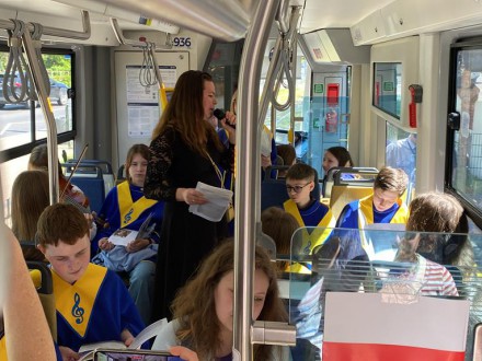 Obchody Święta Konstytucji 3 Maja- Tramwaj Patriotyczny