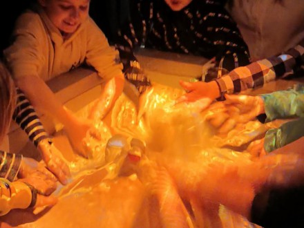 Wycieczka klasy 4d do Centrum Nauki i Zmysłów WOMAI