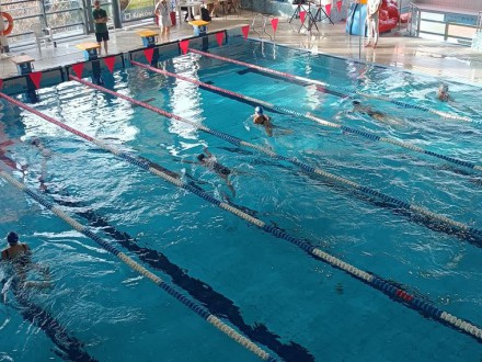 Zawody pływackie - Krakowska Olimpiada Młodzieży