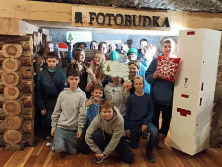 Wycieczka klasy 6d do Kopalni Soli w Bochni.