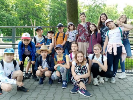 Klasa 4a w Ogrodzie Zoologicznym