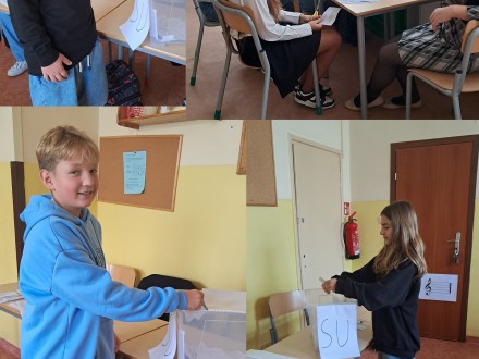 Wybory do Prezydium Rady Samorządu Uczniowskiego.