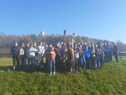 Wycieczka uczniów klasy 7a i 7c do Jaskini Raj i Centrum Geoedukacji w Kielcach.