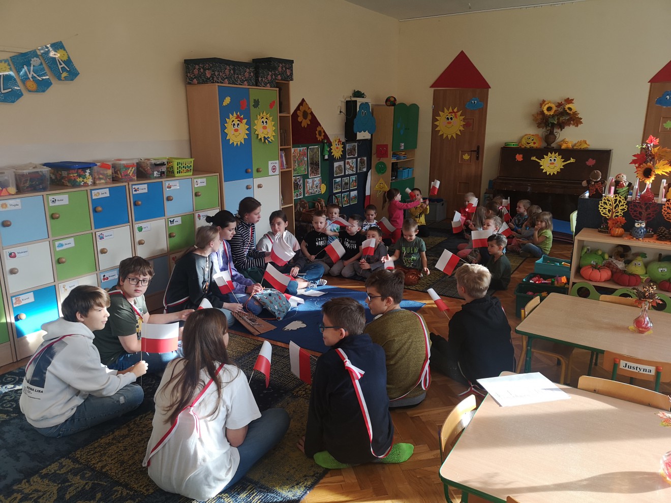 Biało -czerwona dla przedszkolaka