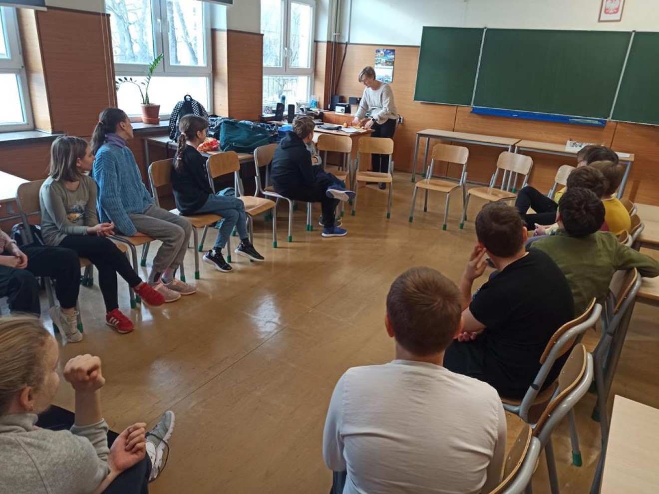 „Cyfrowy Świat” - warsztaty klas 4a,b,c i 5d