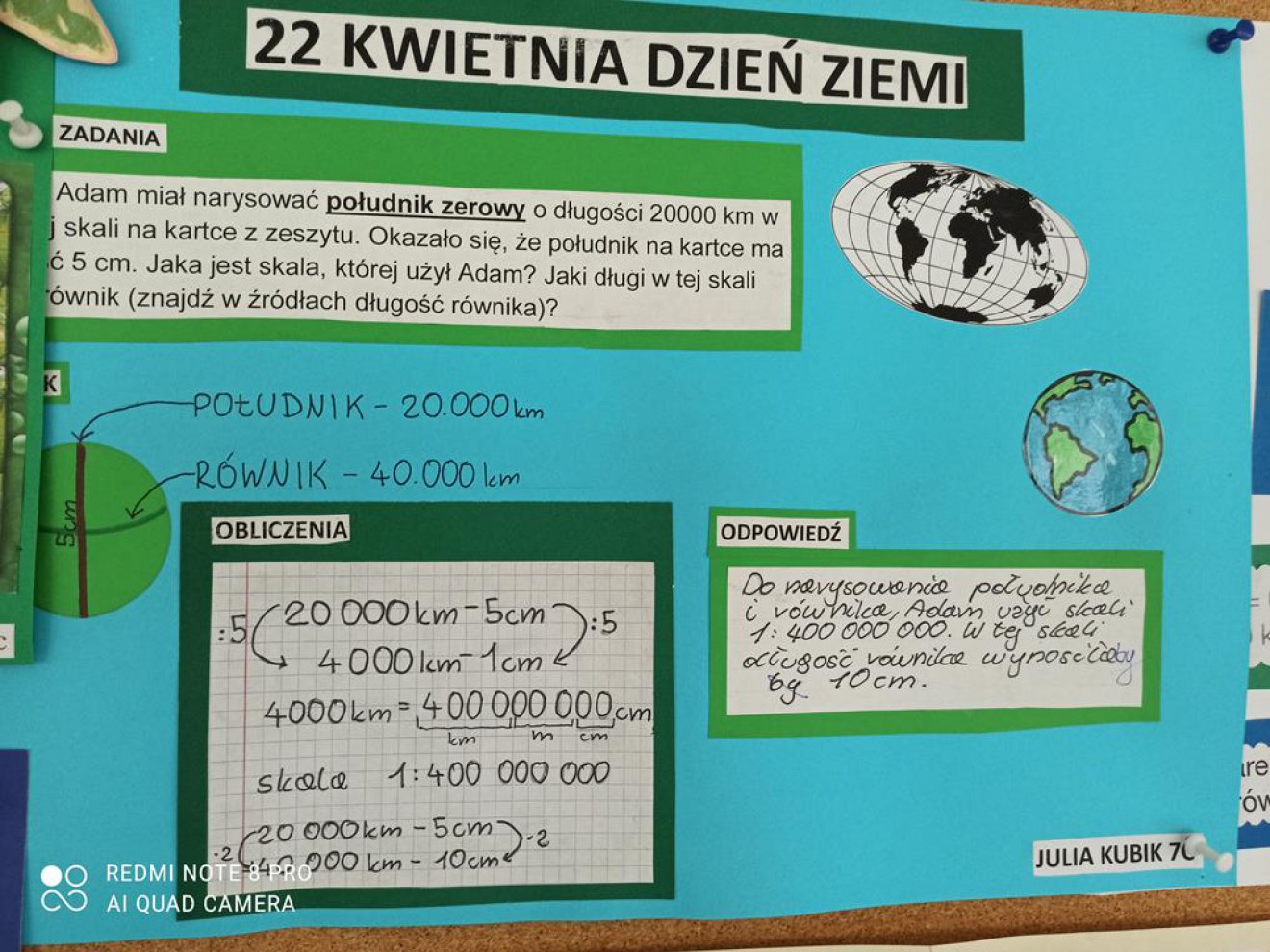 Dzień Ziemi matematycznie